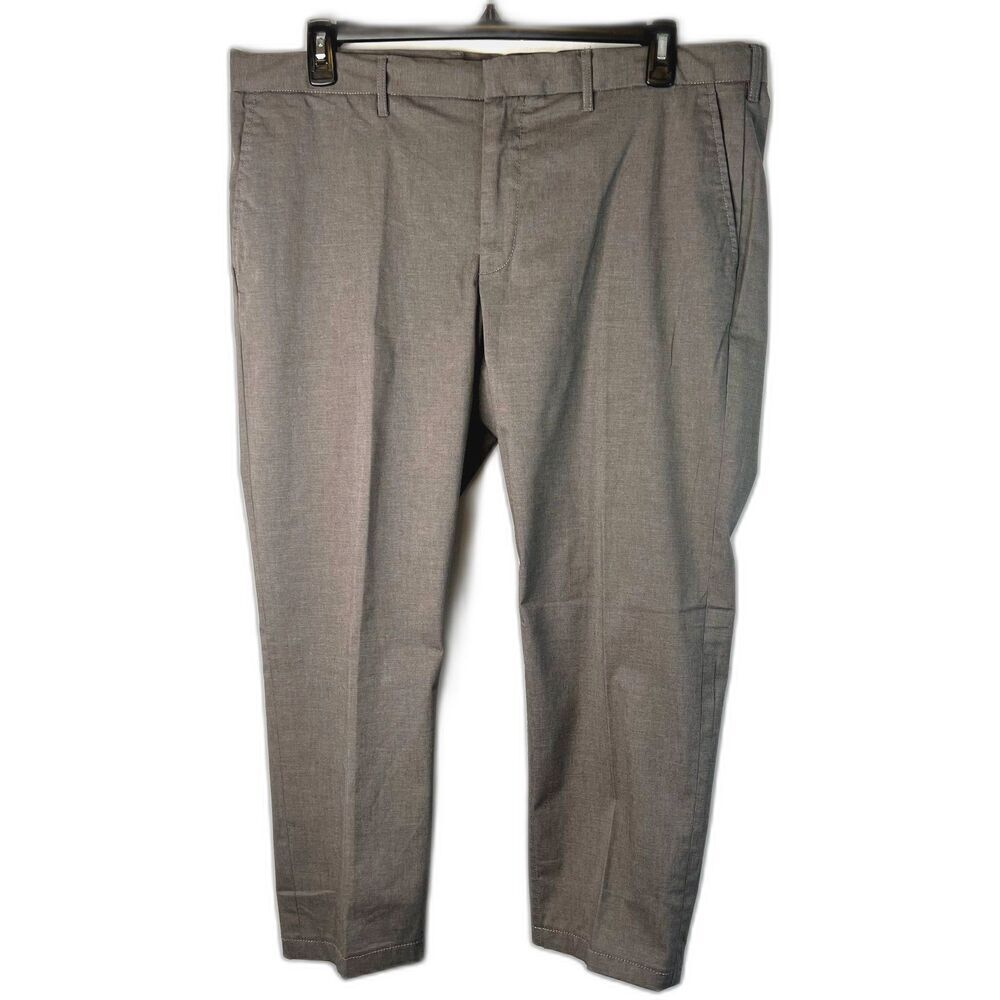 Nordstrom Slim Fit Mens Gray Trouser Dress PantSize 40W/26L